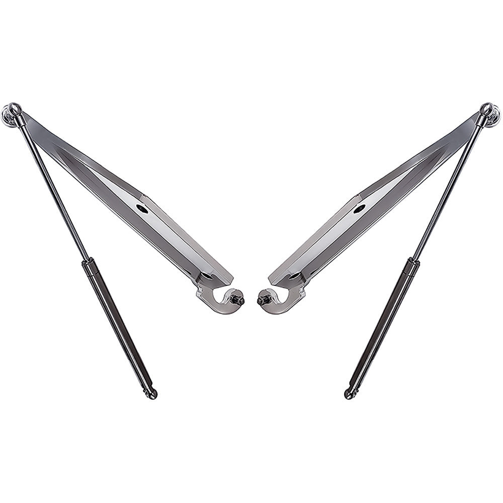 All American Billet 1988-98 OBS Truck/92-98 SUV Aluminum Hood Hinges - Polished Finish (AB88981P)