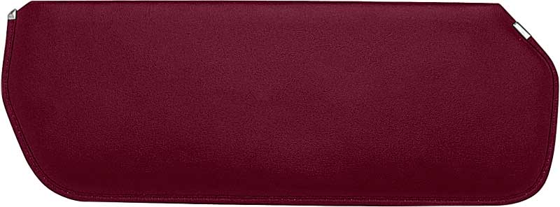 1988-98 Chevy/GMC Truck Padded Madrid Grain Vinyl Sun Visors - Maroon (AH215)