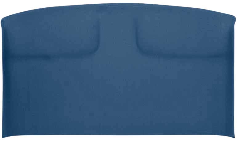 1988-98 Chevy/GMC Standard Cab Foam Backed Cloth Headliner - Medium Blue (AH9208)