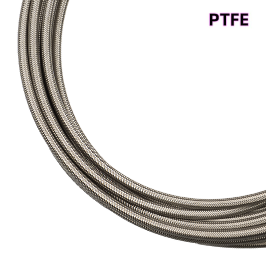 10AN PTFE Braided Hose Stainless Steel