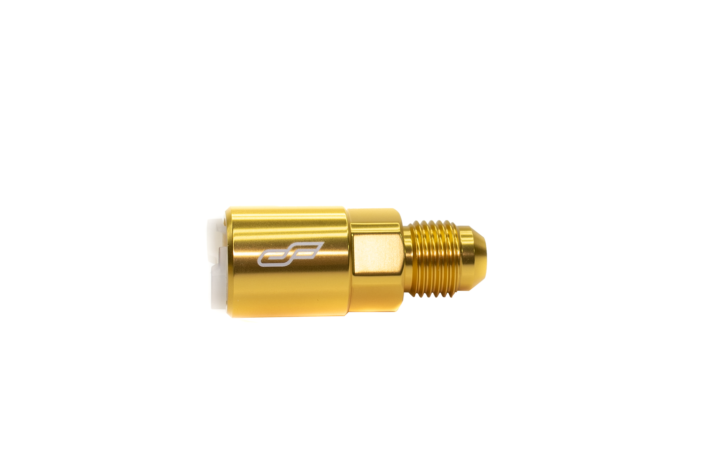 EFI Connector AN6 to 5/16in Quick Connect Gold
