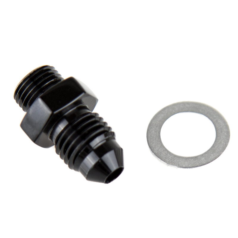 -3 AN TiAL Wastegate Actuator Adapter Black