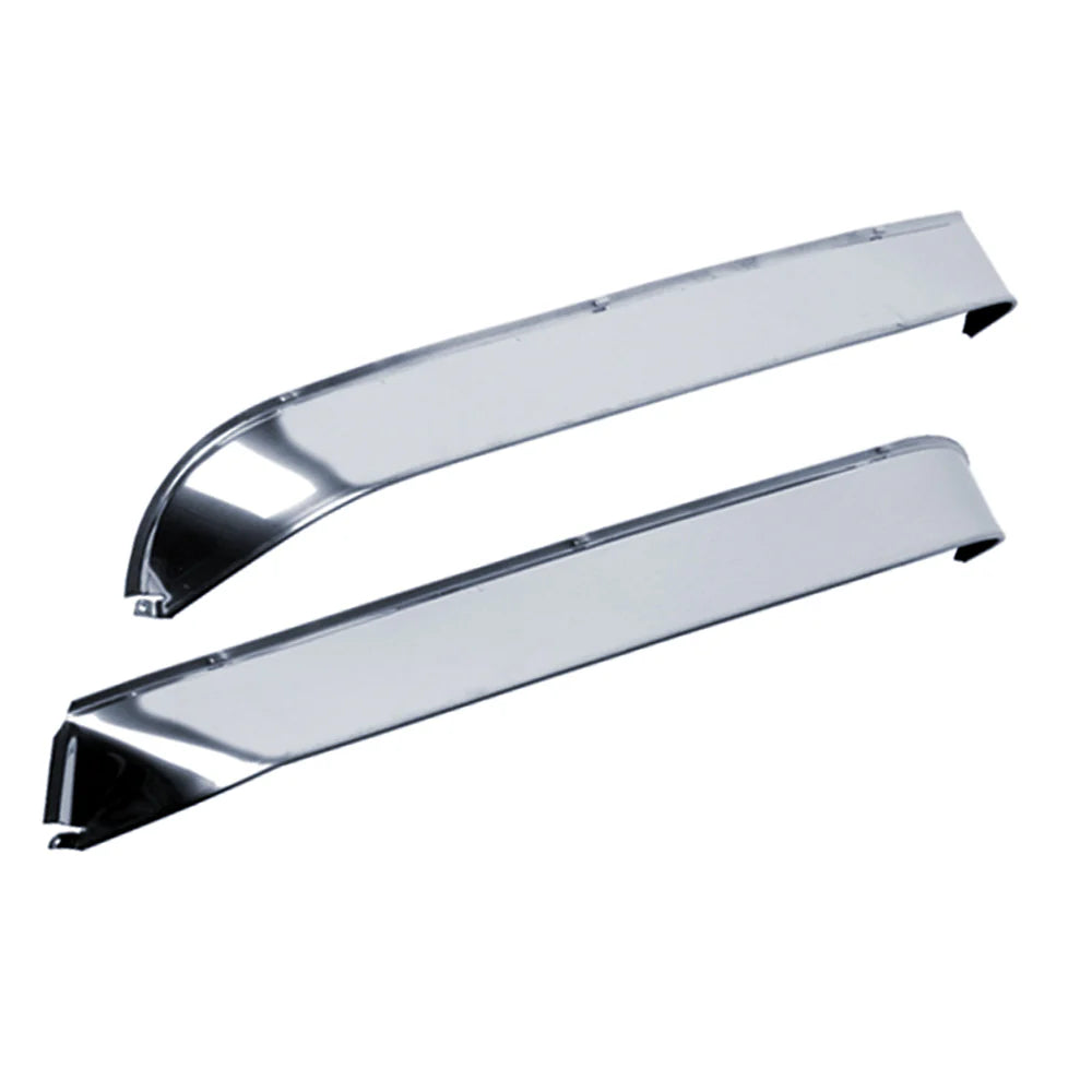 AVS Stainless Ventshade Window Deflectors-2door