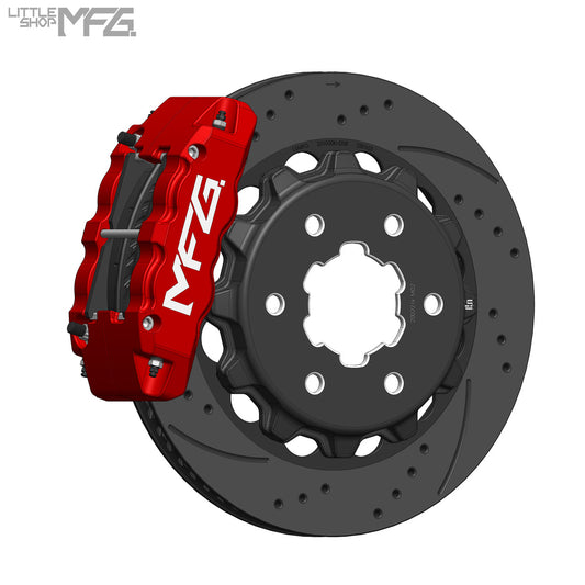 GM 88-00 K1500 Front 14in Big Brake Kit - front view