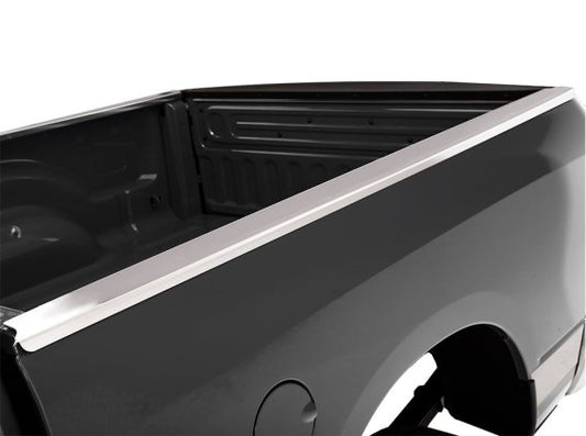 ICI BR01: 1988-1998 Chevrolet/GMC OBS Short Bed 6' Stainless Steel Bed Rail Caps (No Stake Pockets)