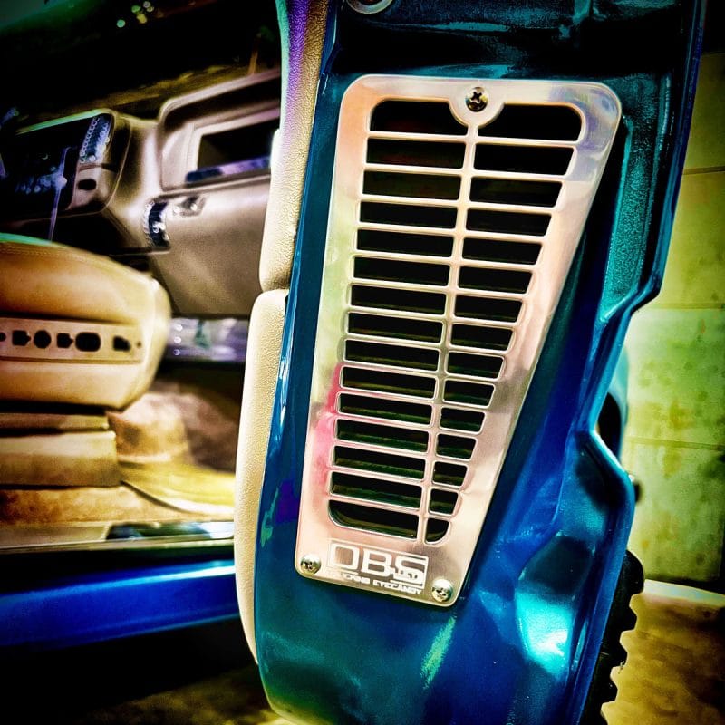 Billet Door Jamb Vents - 88-98 GMC Chevy Truck