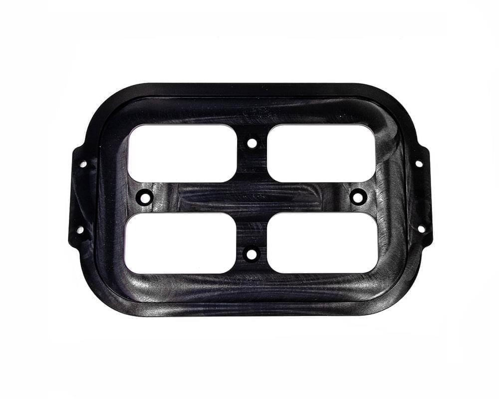 Billet Optima Battery Mount top view