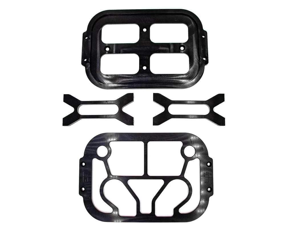 Billet Optima Battery Mount machined finish