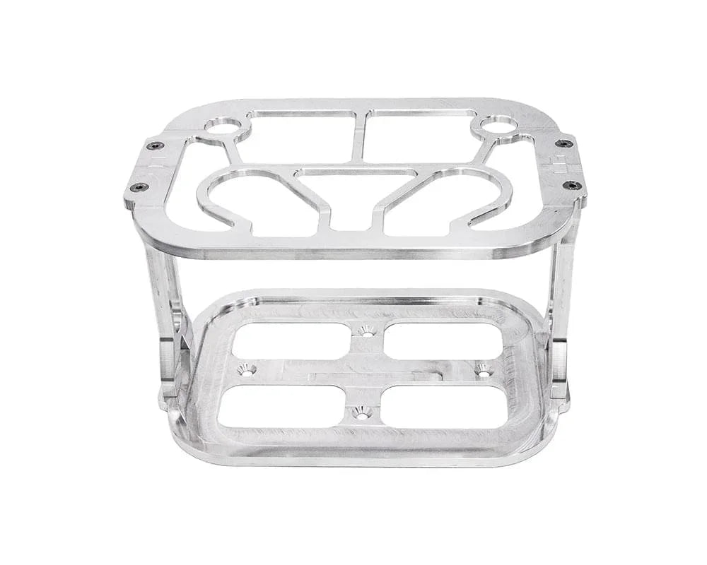 Billet Optima Battery Mount grid top terminal access