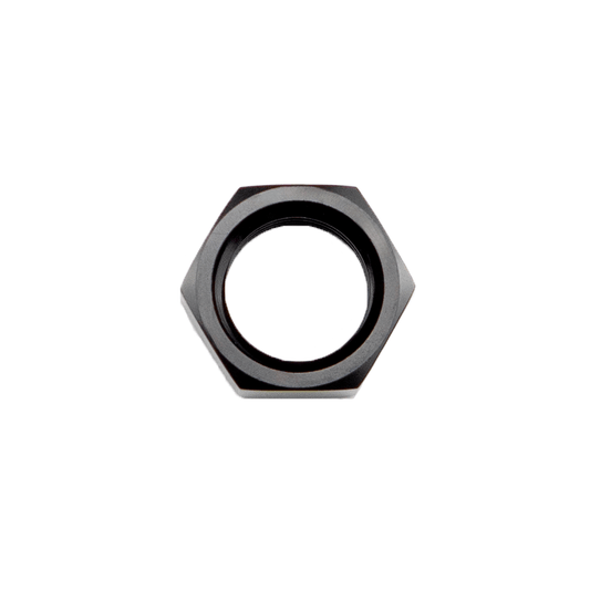 -3AN Bulkhead Nut - Black