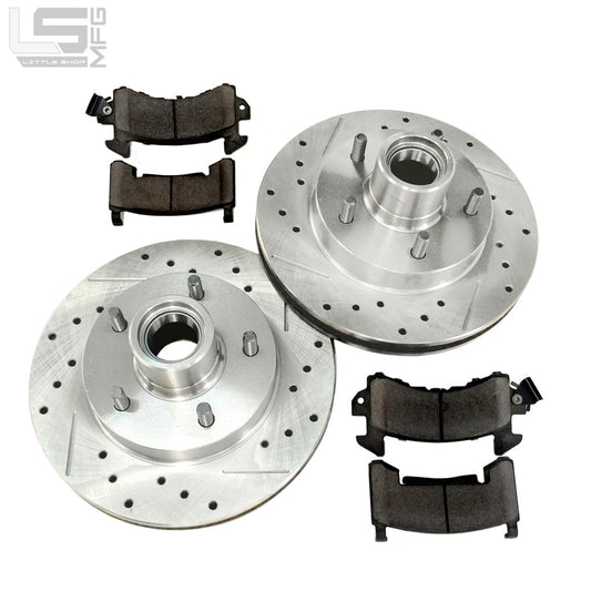 Front Disc Brake Upgrade Kit 5-Lug for Chevy/GMC C1500
