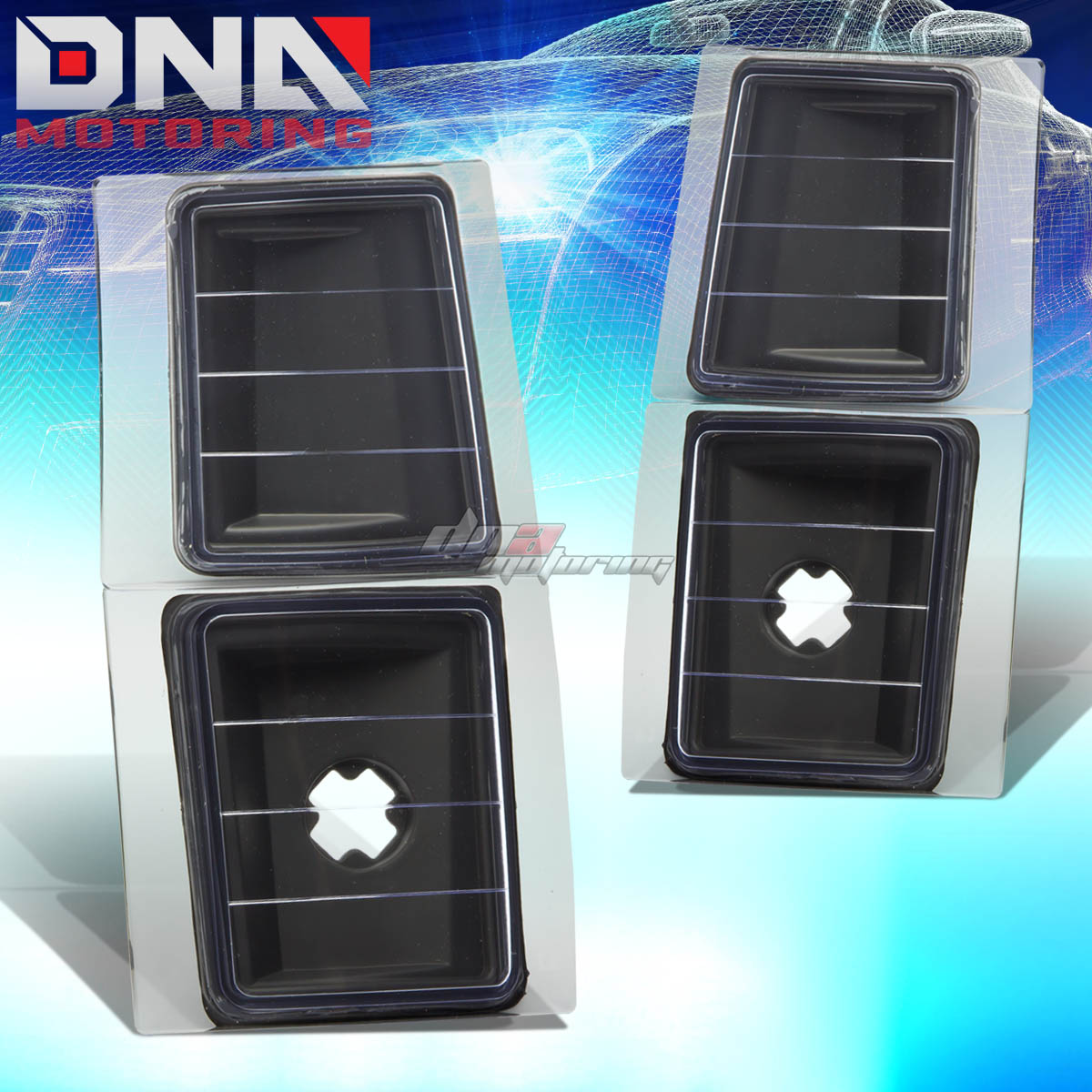 DNA Motoring Corner Lights - 94-00 Chevy/GMC - Black