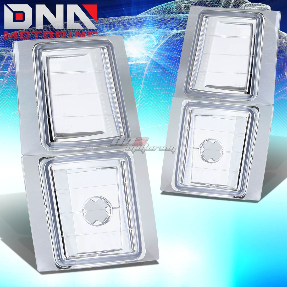 DNA Motoring Corner Lights - 94-00 Chevy/GMC - Chrome