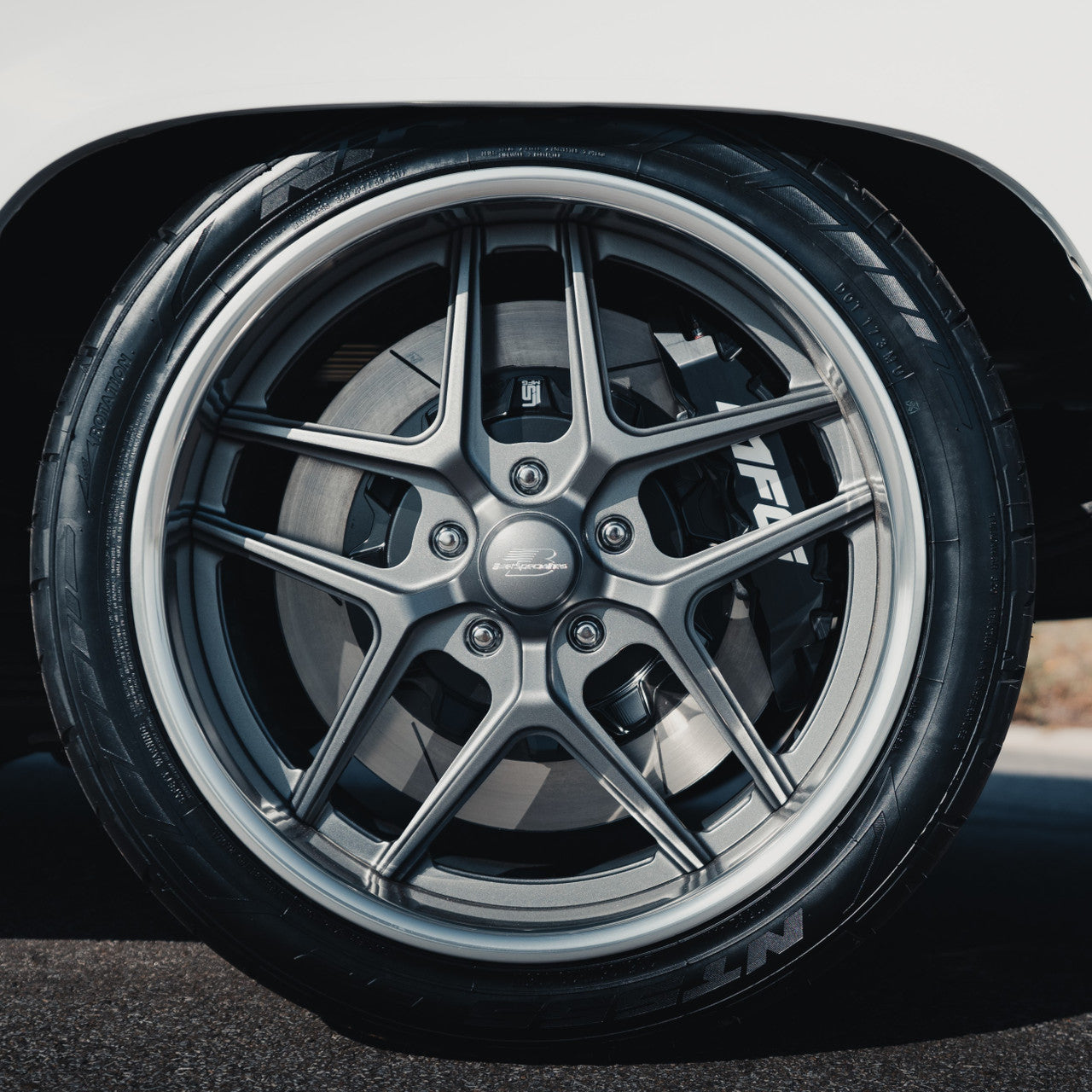 Rear 16in Big Brake Kit customer install photo 1