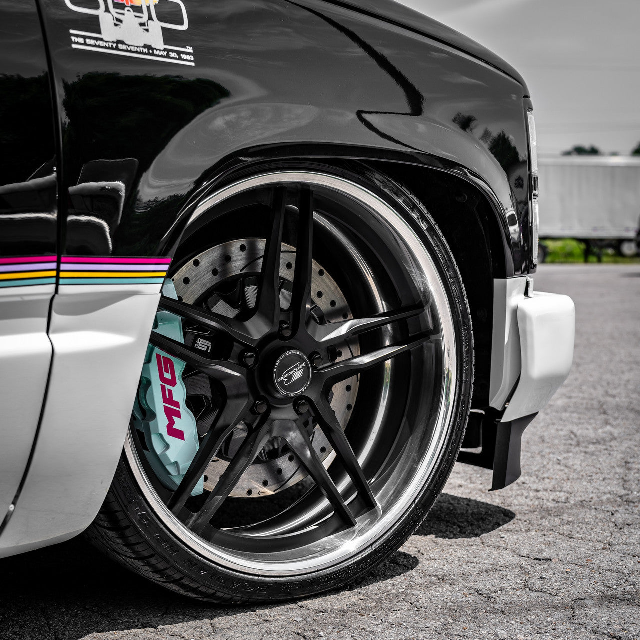 Front 16in Big Brake Kit customer install photo 2