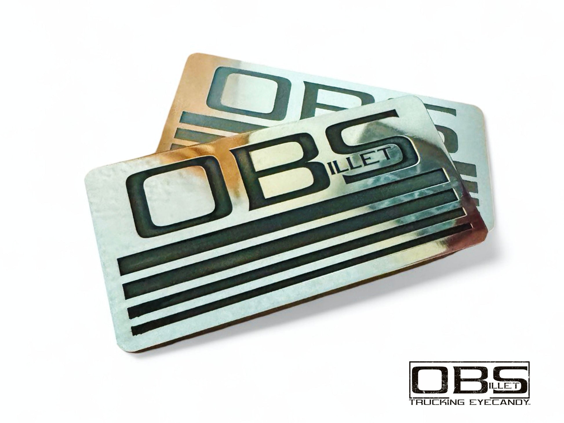 Four Line Classic Pillar Emblem with OBS Billet Wording