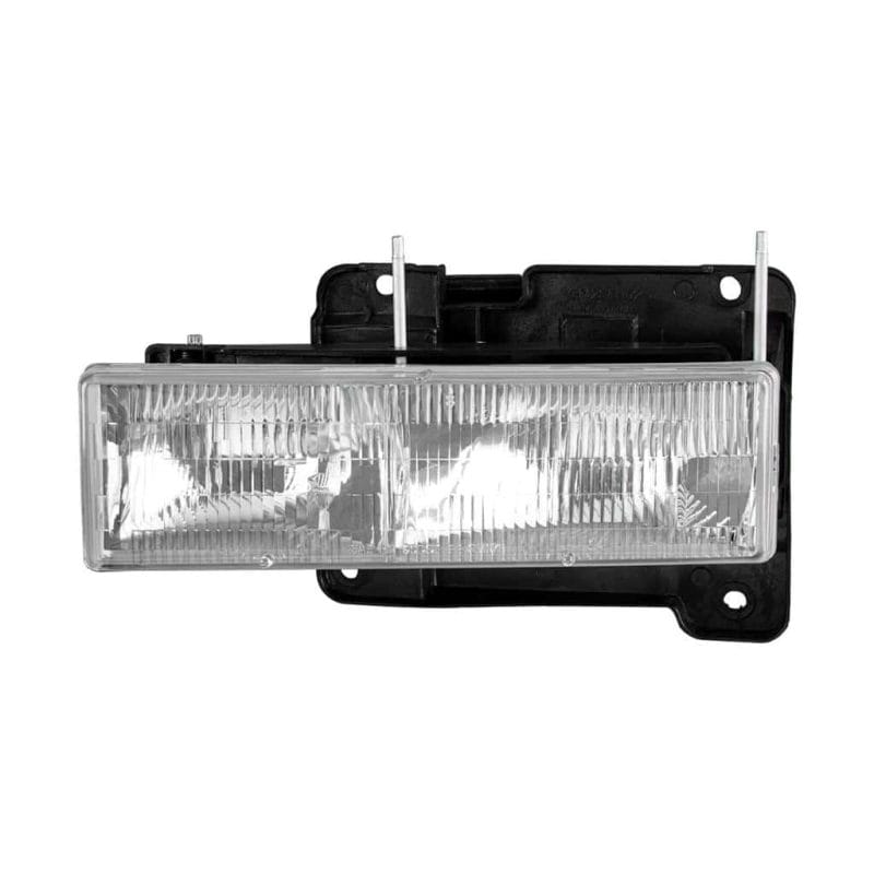Composite Headlights W/ Bracket - 1990-1998 GMC Chevy Truck