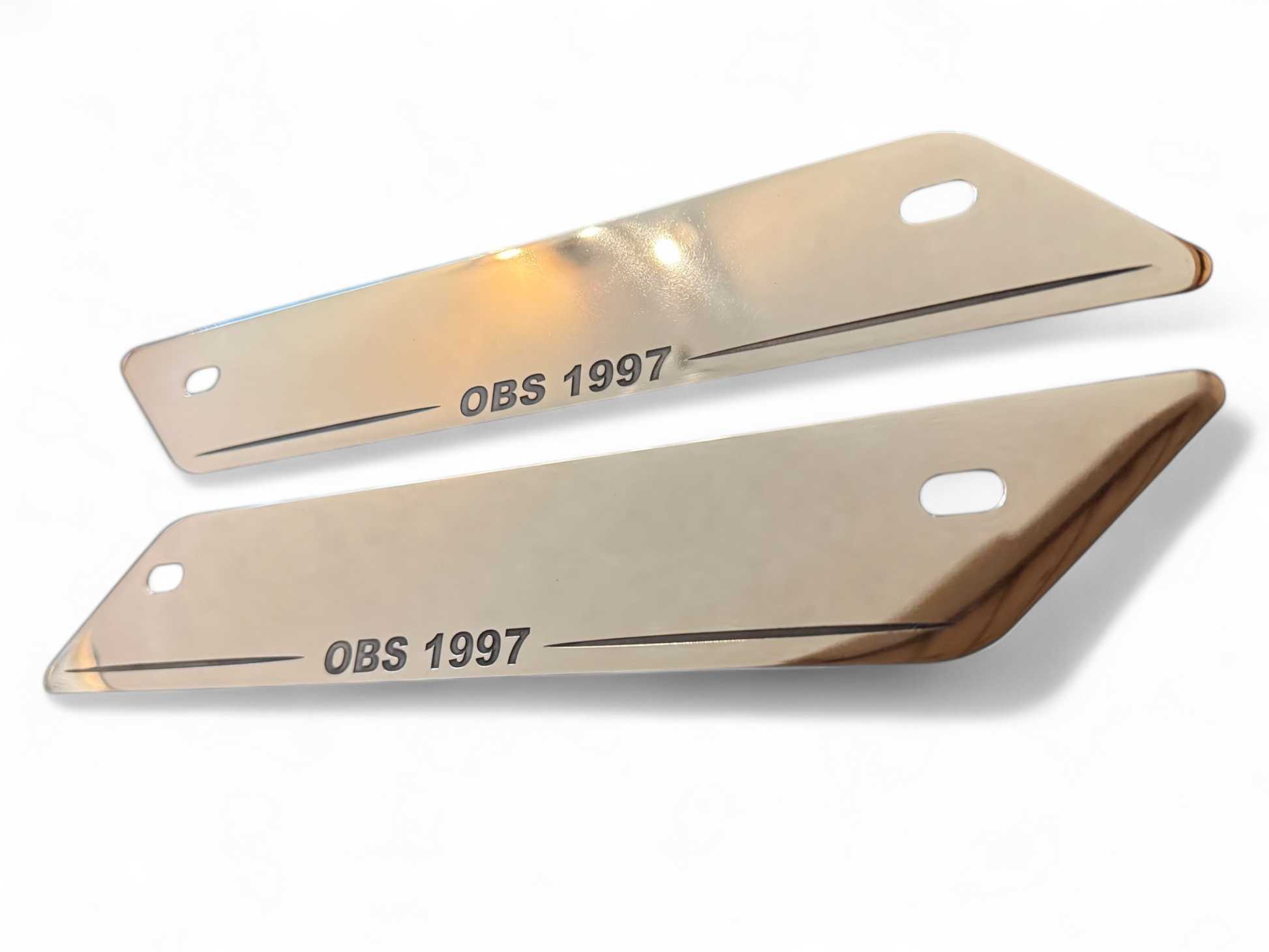 Door Side Mounted Emblem Plates - Year Specific