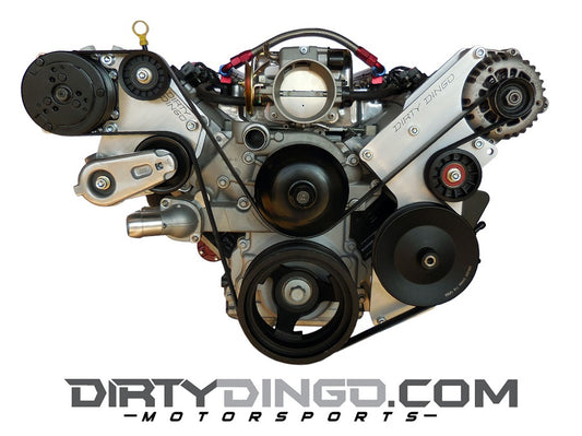 Dirty Dingo LS Billet Truck Low P/S + Sanden 508 Accessory Combo