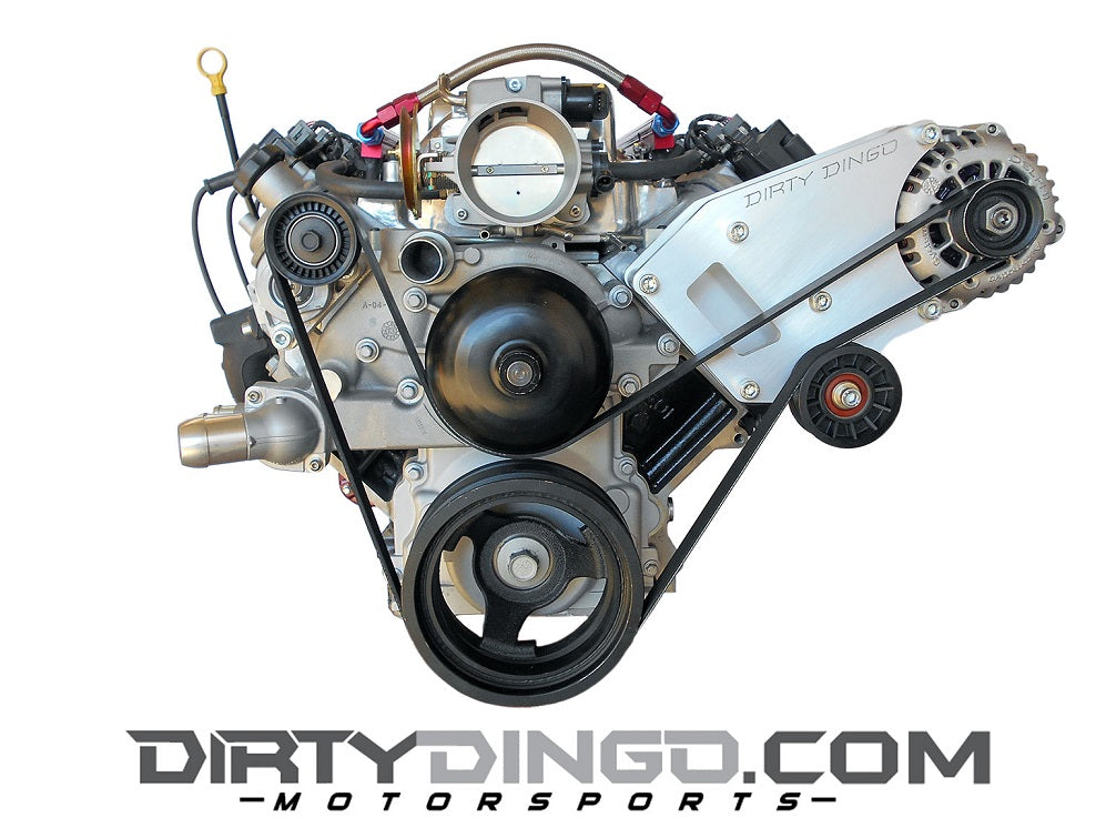 Dirty Dingo LS Alternator-Only Bracket - Wide