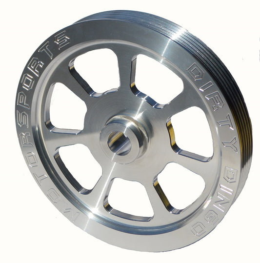 Dirty Dingo Power Steering Pulley - 6 Rib, 97-13 Corvette Stock Diameter