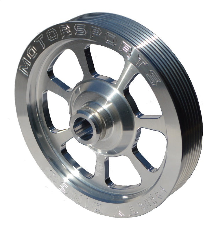 Dirty Dingo Power Steering Pulley - 8 Rib, Vortec Truck Stock Diameter