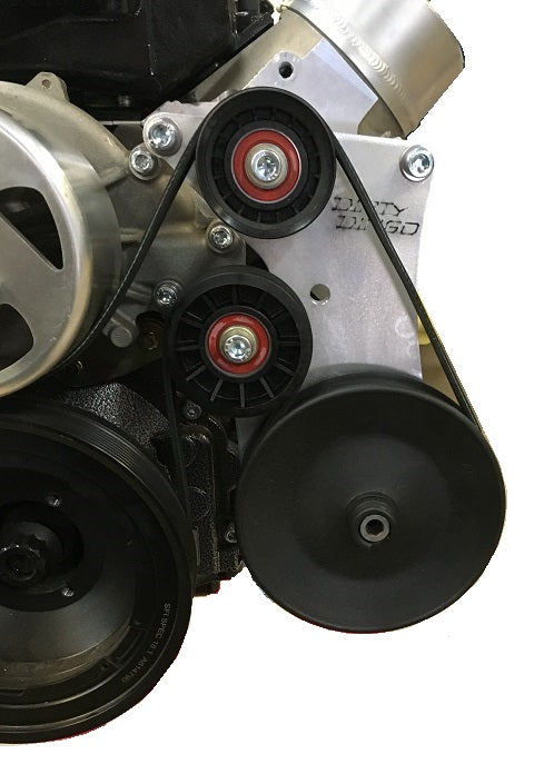 Dirty Dingo LS Billet P-Pump Power Steering Bracket - F-Body Spacing