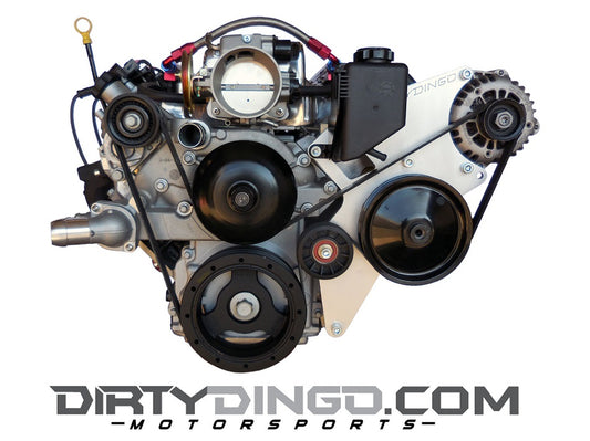 Dirty Dingo LS Corvette-Style Billet Alternator/Power Steering Bracket