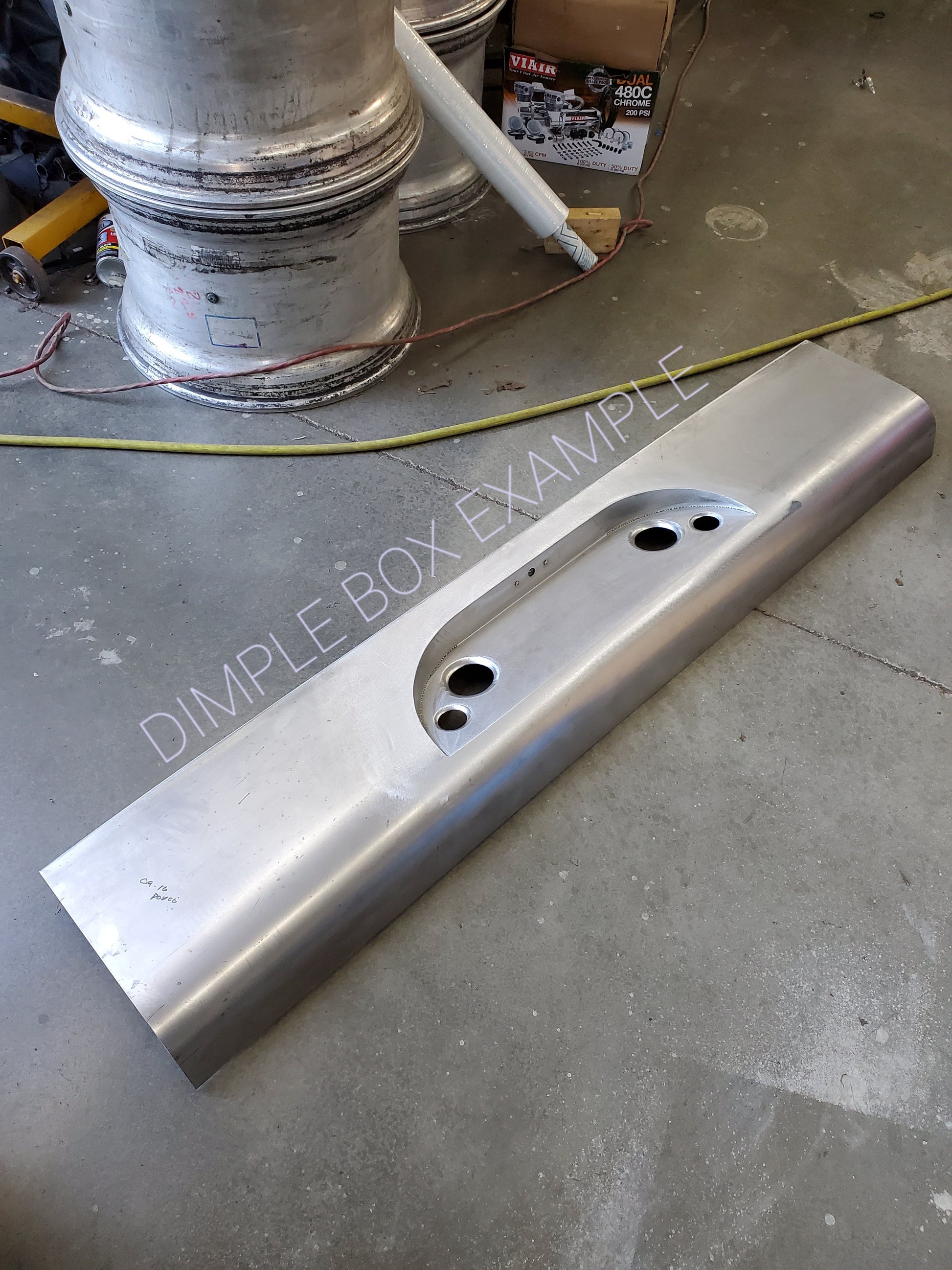 Dimple die box example