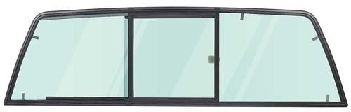 1988-99 Chevy/GMC C/K Pickup GMT400 Series Sliding Glass Rear Window - Three Panel, Light Green Tint