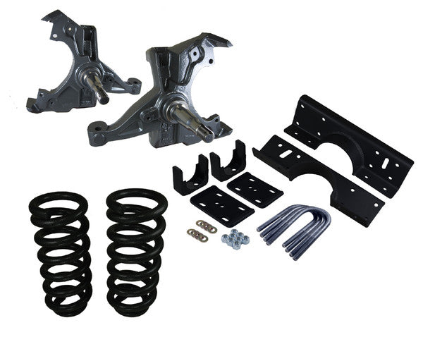 McGaughys 5-7 Deluxe Drop Kit - 1988-1999 Chevy/GMC C2500/C3500