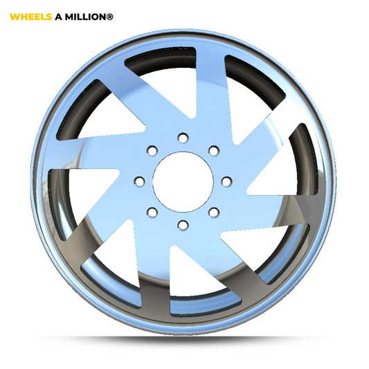 Wheels A Million Directional OBS 8-lug dually wheel for 1988-2000 Chevy/GMC C/K3500 DRW trucks