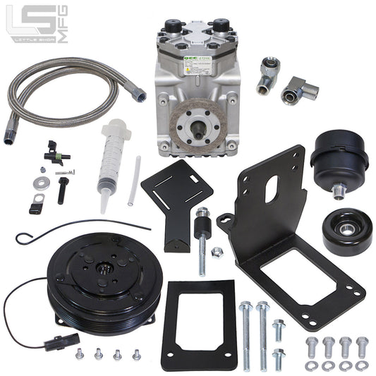 GM Duramax Engine Driven Compressor Kit standard kit contents