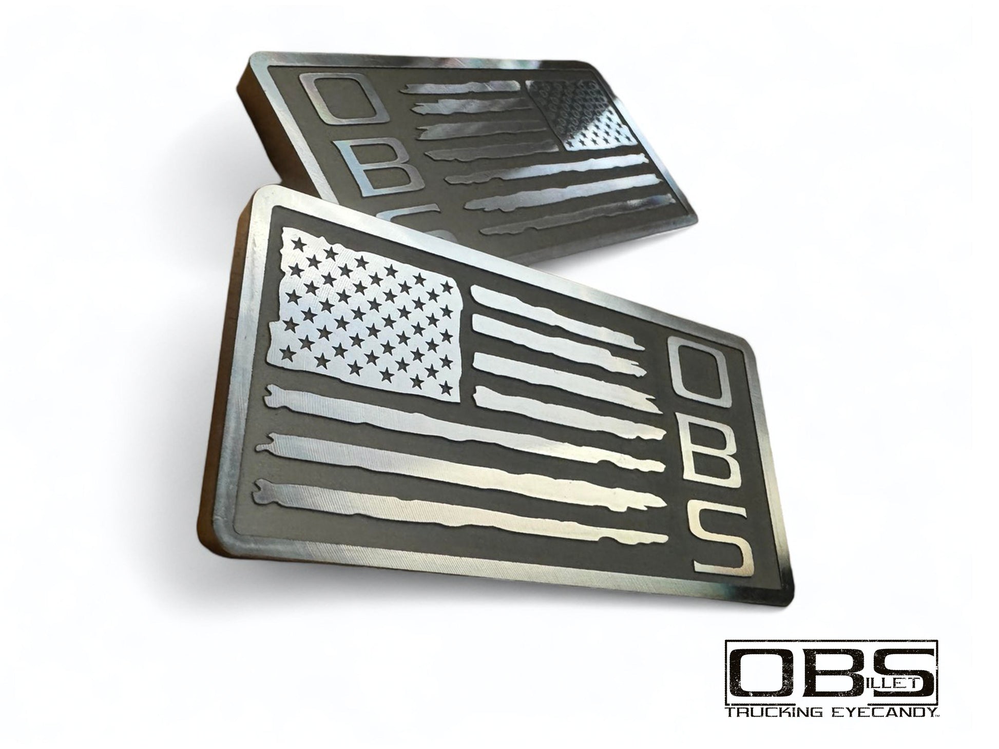 The Patriot Classic Pillar Emblem - Machined Billet