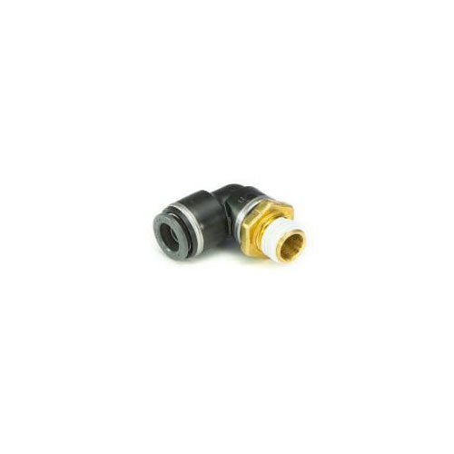 Accuair Push In 90 Degree DOT Tube Connector Fitting 3/8in Stem to 1/4in PTC