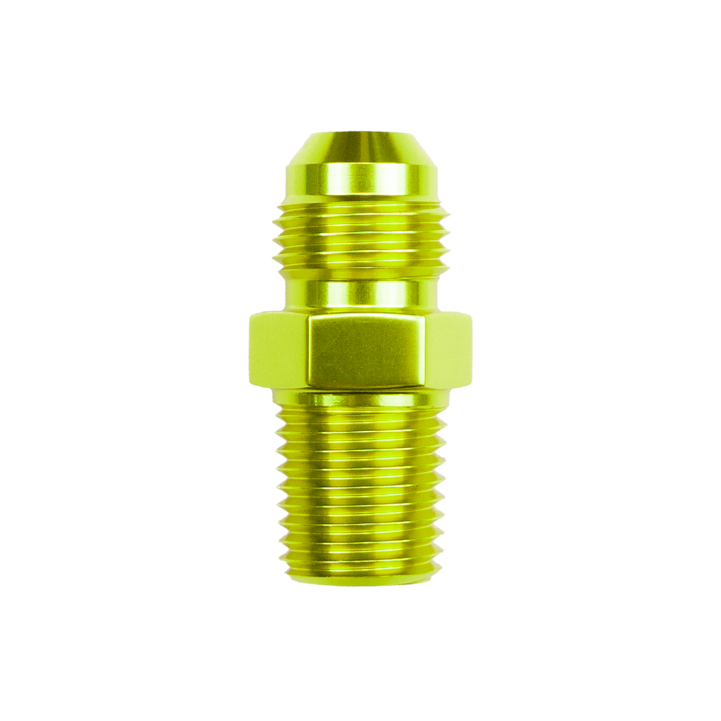 -4 AN to 3/8 NPT Adapter Green
