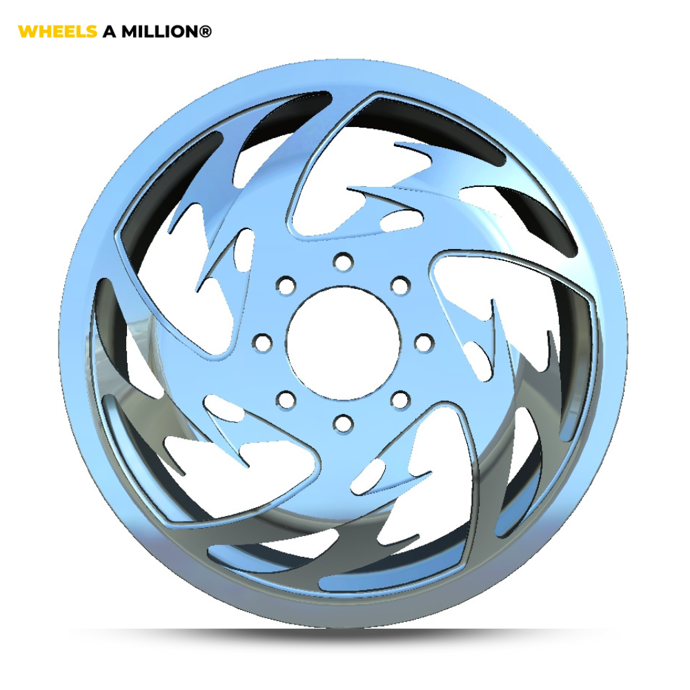 8-Lug Flash DBO Dually Wheel Set