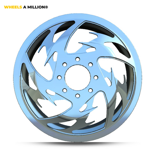 Wheels A Million Flash OBS 8-lug dually wheel for 1988-2000 Chevy/GMC C/K3500 DRW trucks