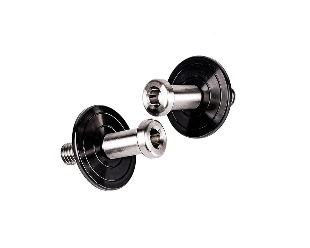 GM Door Striker Bolt Kit, 7/16"-14, Aluminum Striker Plate SINGLE Ring