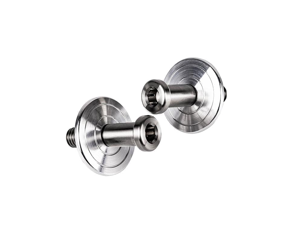 GM Door Striker Bolt Kit, 7/16"-14, Aluminum Striker Plate SINGLE Ring