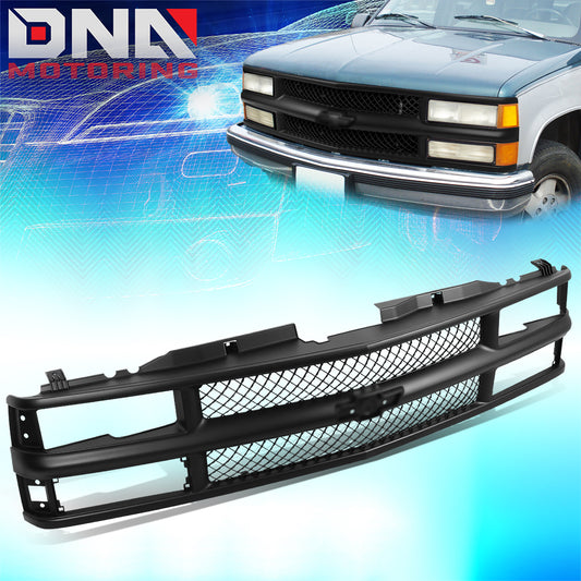 DNA Motoring Diamond Mesh Grille - 94-00 Chevy - Black