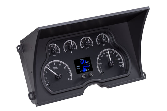 Dakota Digital HDX-88C-PU Black Alloy side view