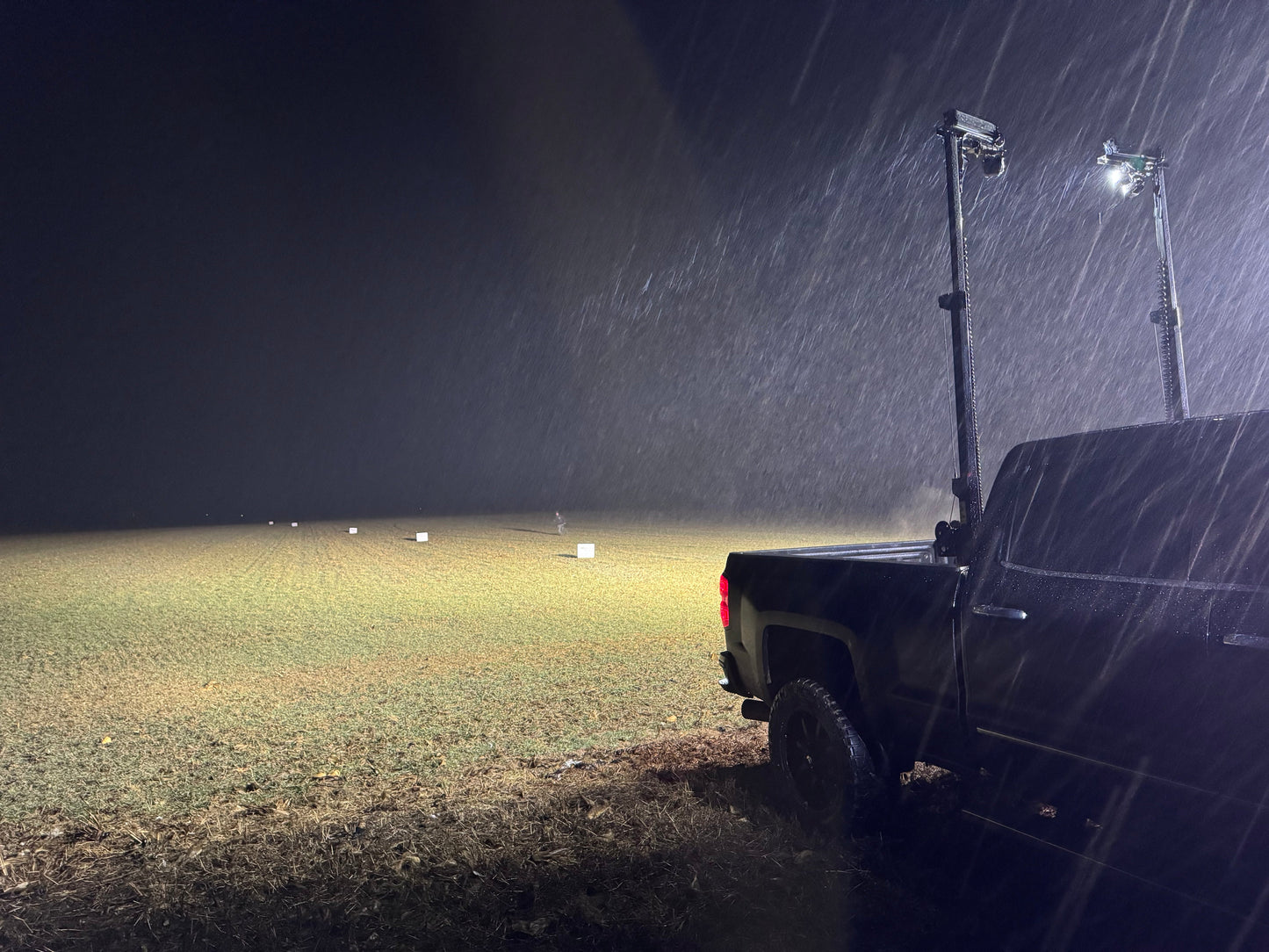 Truck Bed Mounted LED Light Towers