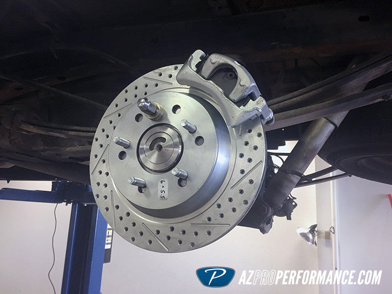 Pro Performance 13in Rear Big Brake Kit rotor detail