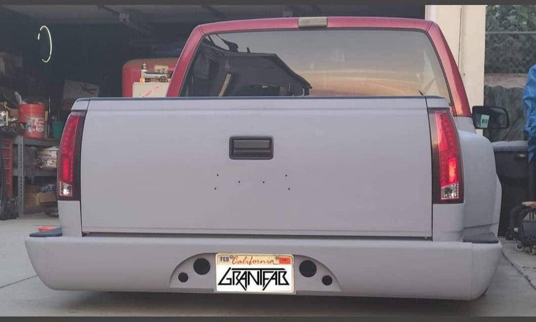 StepSide bolt-on rollpan installed