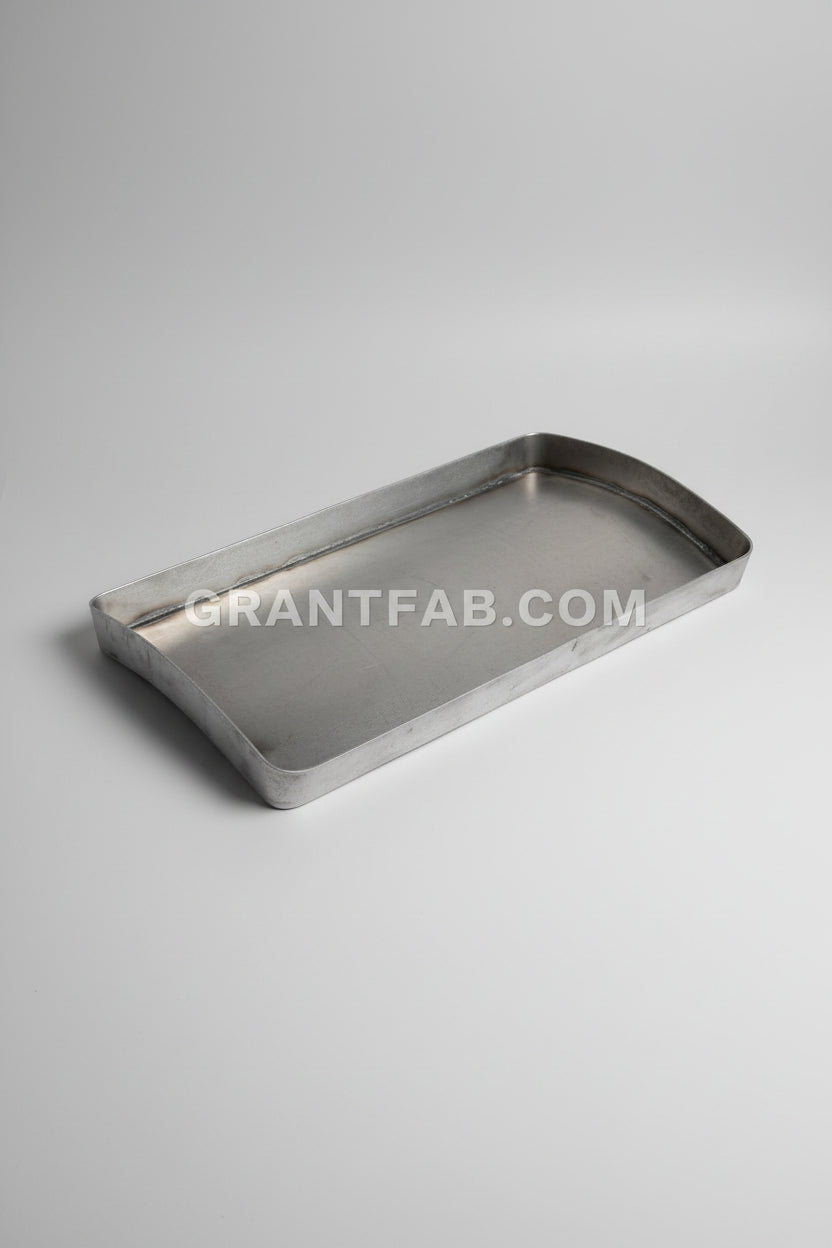 Curved License Plate Box