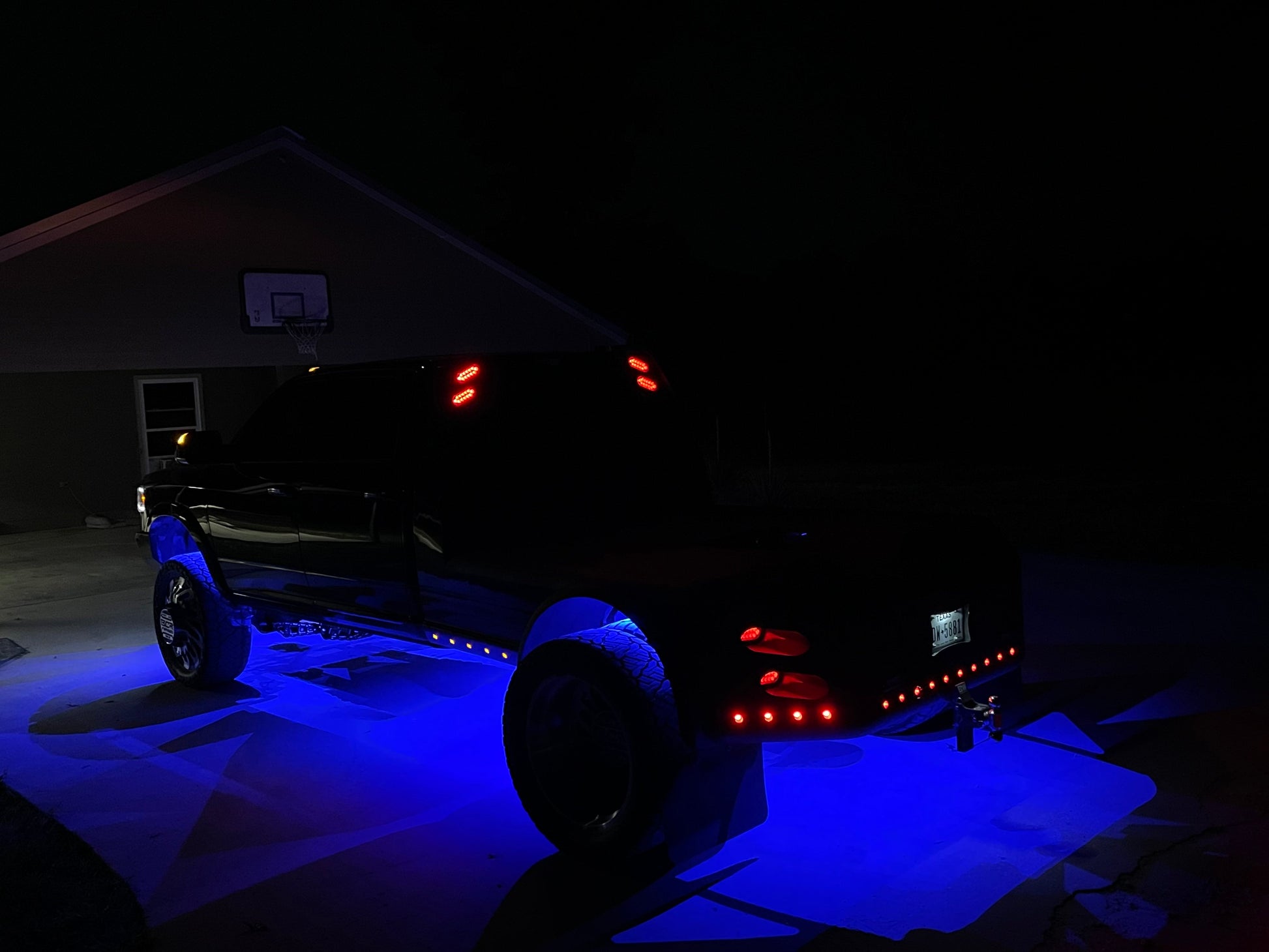 High Intensity RGB Multi Color Rock Light Kit (Blue)