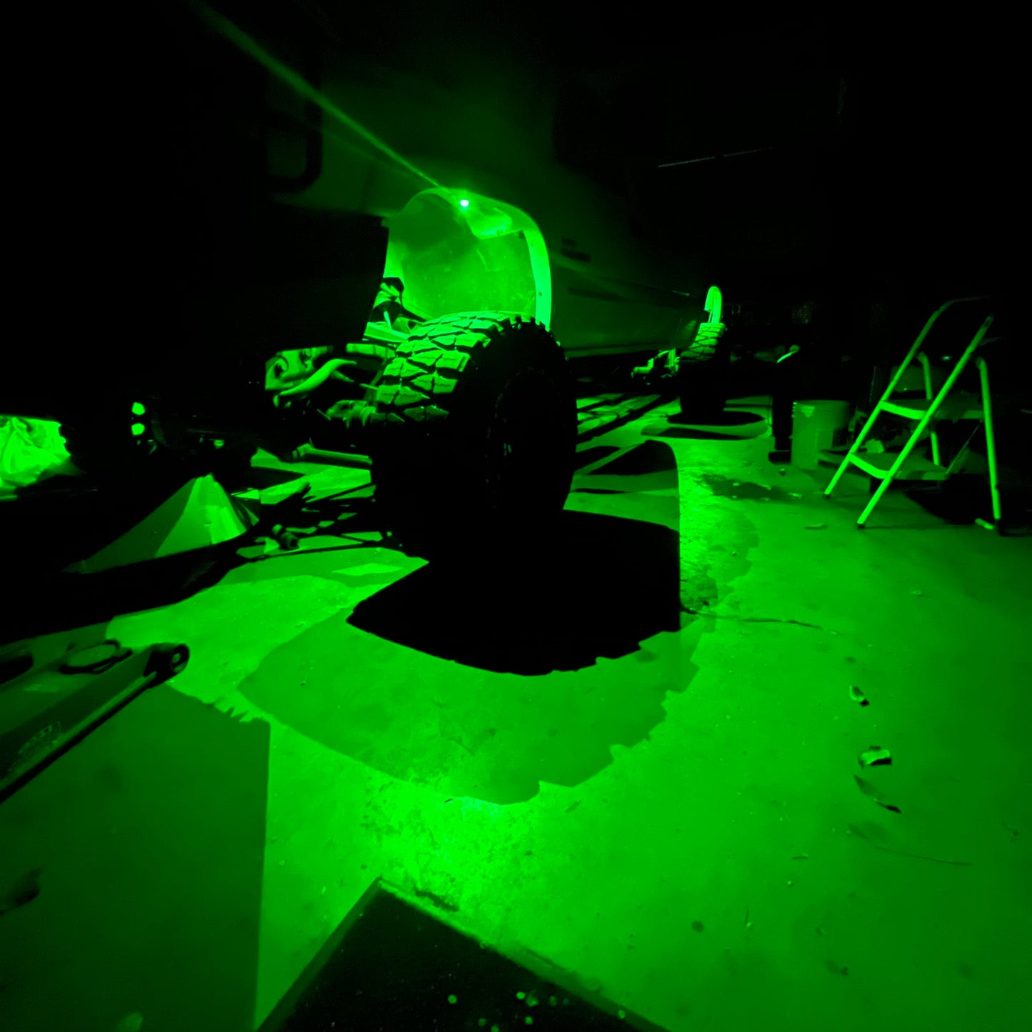 Green Rock Lights (Under Glow Kit)