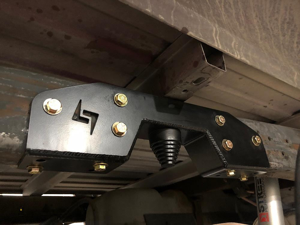 React Rear Frame C-Notch detail