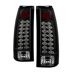 Spyder Automotive LED Tail Lights - Black/Clear - 88-98 Chevy/GMC C/K1500-3500